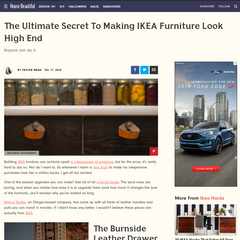 House Beautiful Magazine The Ultimate Guide to Making Ikea Furniture Look High End