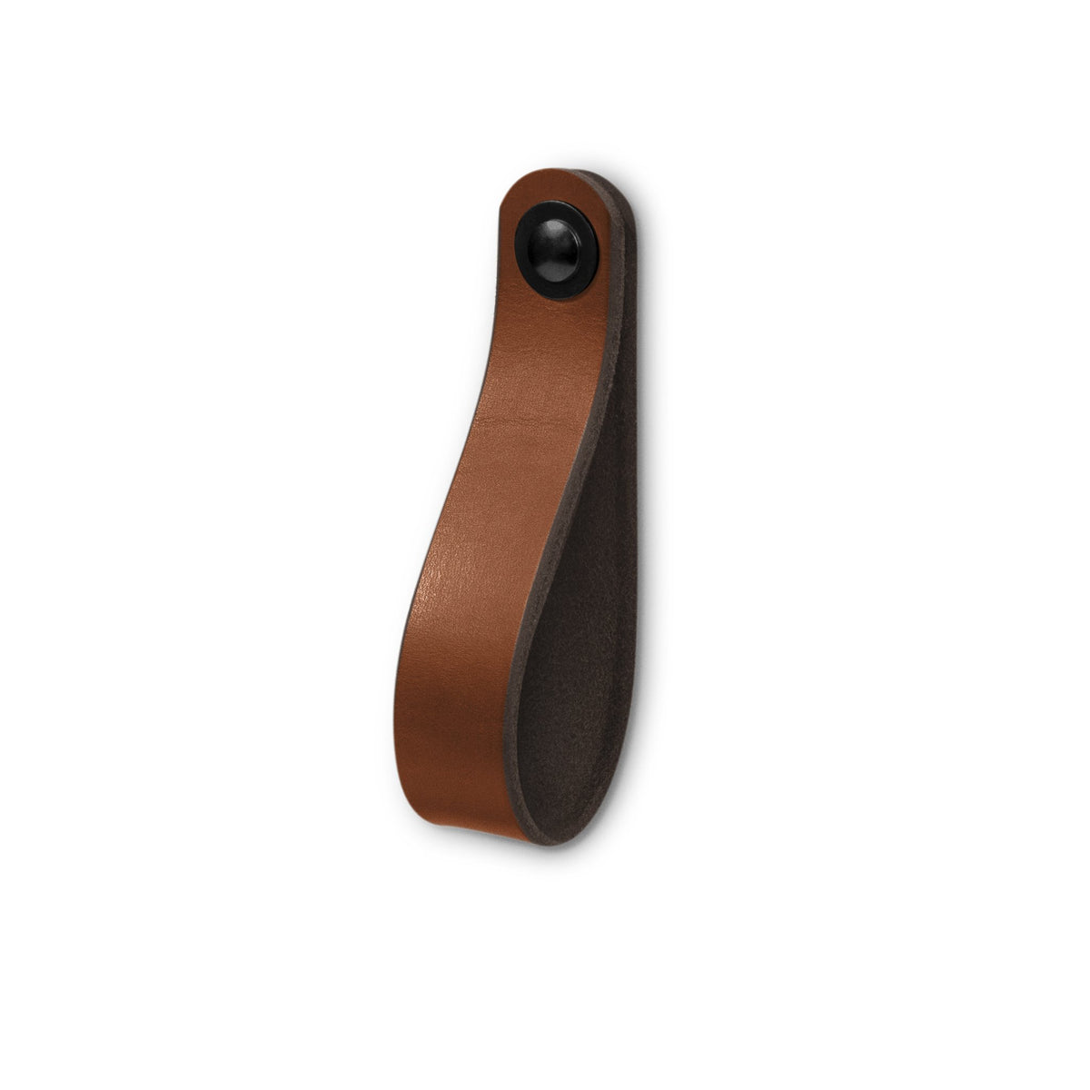 Walnut Studiolo Drawer Pulls Leather Drawer Pull - The Hawthorne (Large) Honey / Black