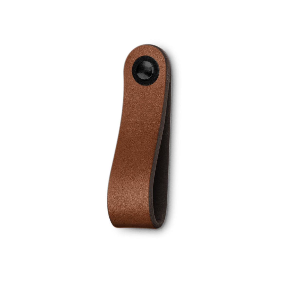 Walnut Studiolo Drawer Pulls Leather Drawer Pull - The Hawthorne (Wide) Honey / Black